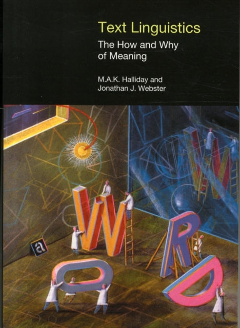Book cover of: Text Linguistics. By: Michael Halliday