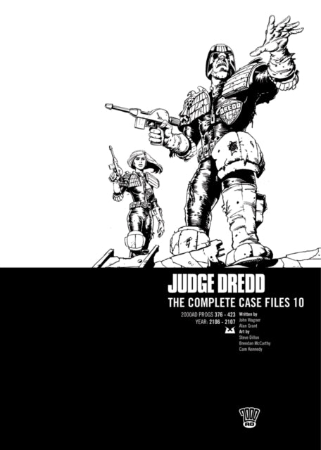 Book cover of: Judge Dredd: The Complete Case Files 10. By: John Wagner