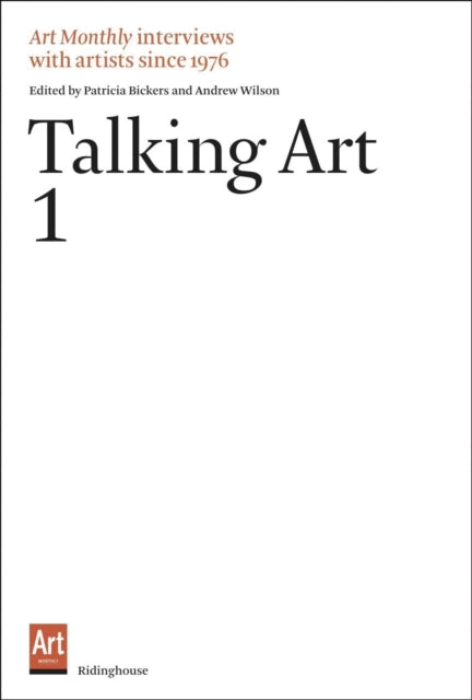 Book cover of: Talking Art 1. By: Patricia Bickers