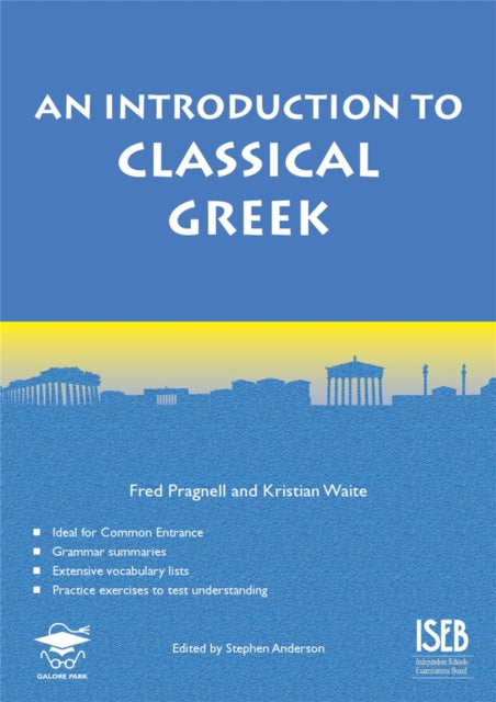 Book cover of: Introduction to Classical Greek. By: Fred Pragnell