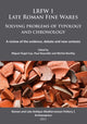Book cover of: LRFW 1. Late Roman Fine Wares. Solving problems of typology and chronology.