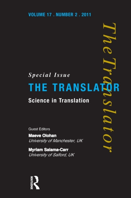 Book cover of: Science in Translation. By: Maeve Olohan