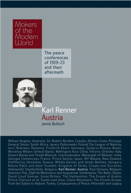 Book cover of: Karl Renner: Austria. By: Jamie Bulloch