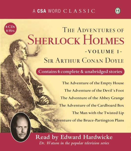 Book cover of: Adventures Of Sherlock Holmes. By: Arthur Conan Doyle
