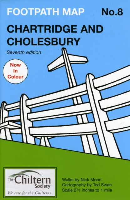 Book cover of: Chiltern Society Footpath Map No. 8 - Chartridge and Cholesbury