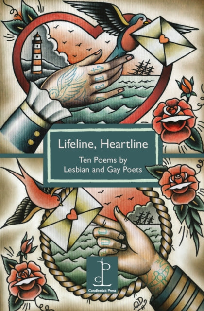 Book cover of: Lifeline, Heartline: Ten Poems by Lesbian and Gay Poets. By: Mandy Ross