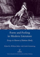 Book cover of: Form and Feeling in Modern Literature