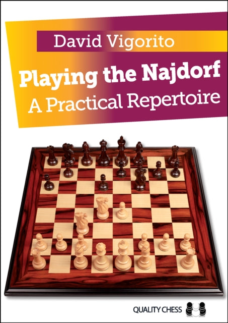 Book cover of: Playing the Najdorf. By: David Vigorito