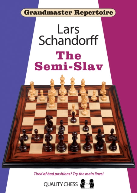 Book cover of: Grandmaster Repertoire 20 - The Semi-Slav. By: Lars Schandorff