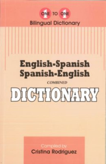 Book cover of: English-Spanish & Spanish-English One-to-One Dictionary