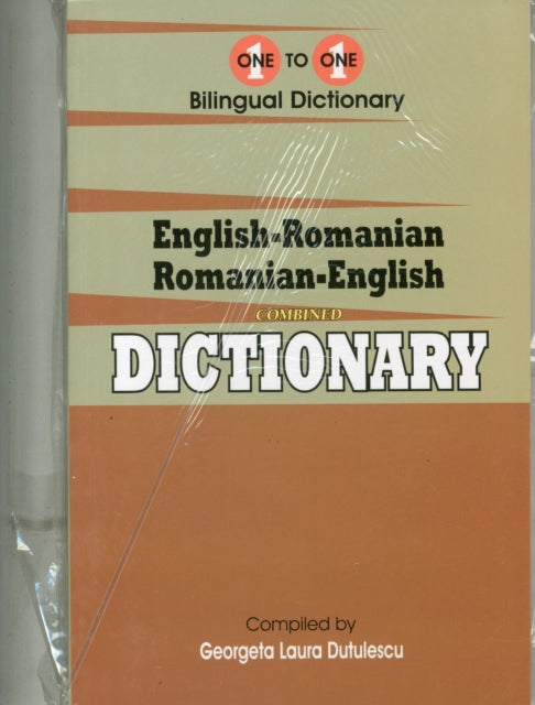 Book cover of: English-Romanian & Romanian-English One-to-One Dictionary