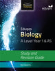Book cover of: Eduqas Biology for A Level Year 1 & AS: Study and Revision Guide. By: Neil Roberts