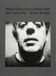 Book cover of: Philip Glass 5th October 1995 New York City