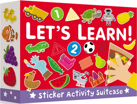 Book cover of: Sticker Activity Suitcase - Let's Learn!