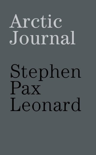 Book cover of: Arctic journal