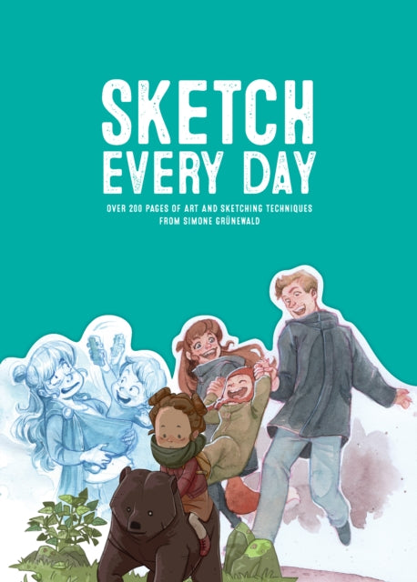 Book cover of: Sketch Every Day. By: Simone Grünewald