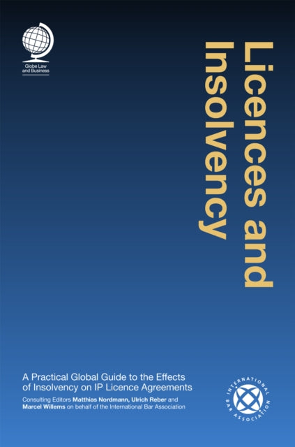 Book cover of: Licences and Insolvency. By: Matthias Nordmann