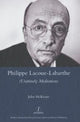 Book cover of: Philippe Lacoue-Labarthe. By: John McKeane