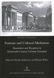 Book cover of: Fontane and Cultural Mediation. By: Ritchie Robertson