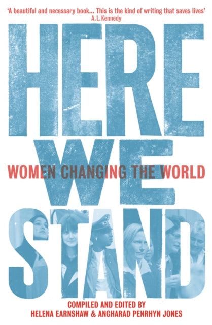 Book cover of: Here We Stand. By: Helena Earnshaw