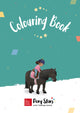 Book cover of: BHS Pony Stars Colouring Book. By: The British Horse Society
