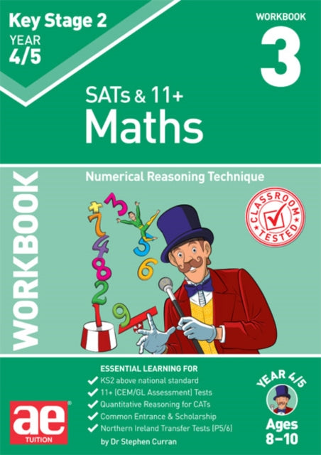 Book cover of: KS2 Maths Year 4/5 Workbook 3