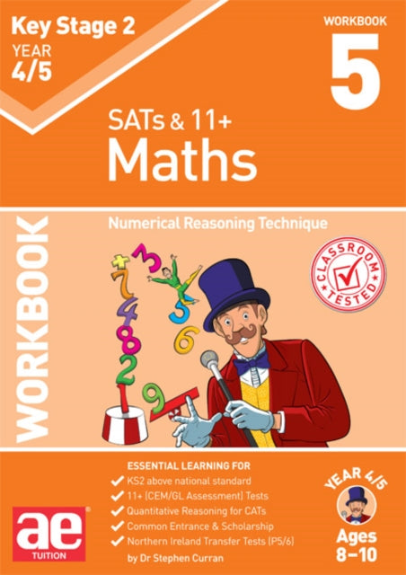 Book cover of: KS2 Maths Year 4/5 Workbook 5
