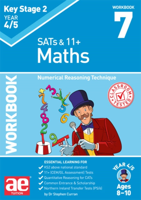 Book cover of: KS2 Maths Year 4/5 Workbook 7