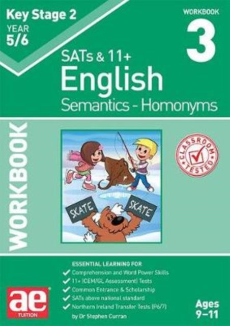 Book cover of: KS2 Semantics Year 5/6 Workbook 3 - Homonyms