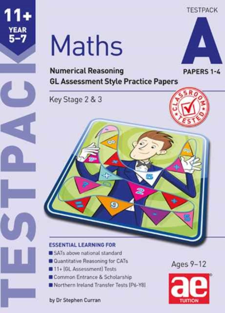 Book cover of: 11+ Maths Year 5-7 Testpack A Papers 1-4