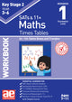 Book cover of: KS2 Times Tables Workbook 1