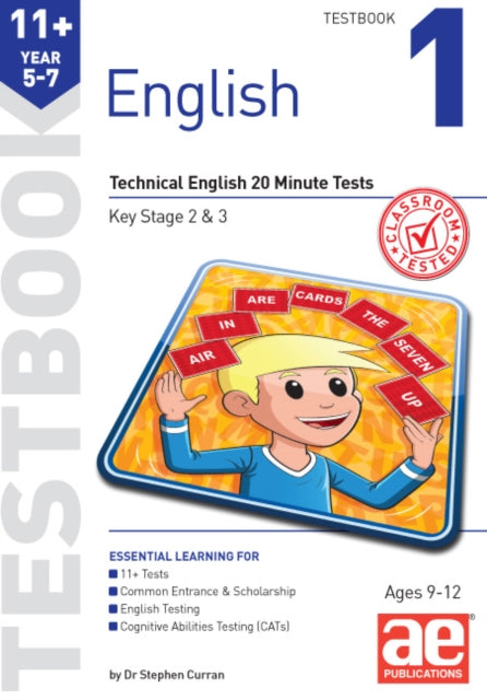 Book cover of: 11+ English Year 5-7 Testbook 1