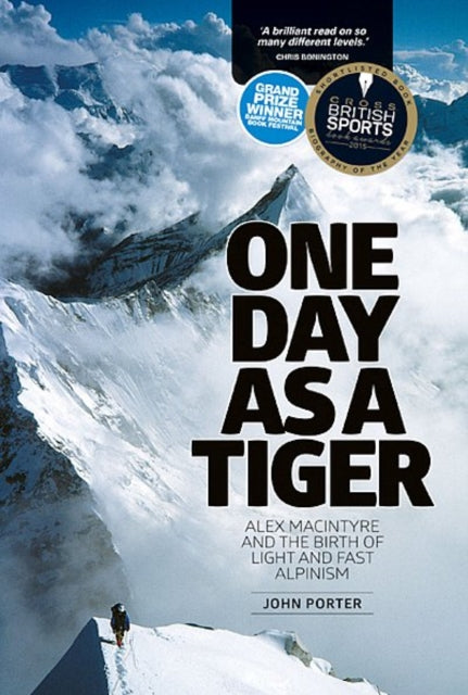 Book cover of: One Day as a Tiger. By: Porter, John