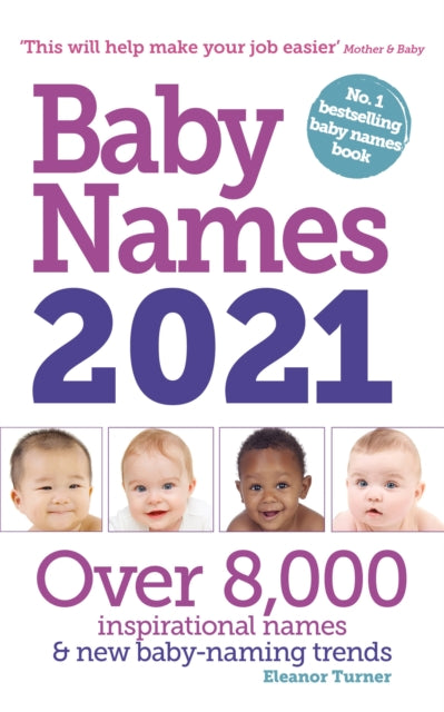 Book cover of: Baby Names 2021. By: Eleanor Turner