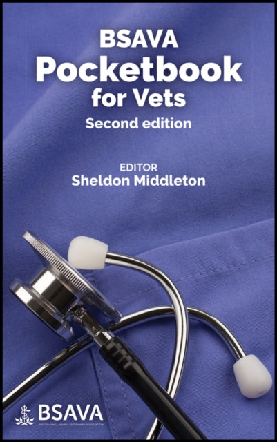 Book cover of: BSAVA Pocketbook for Vets. By: Sheldon Middleton