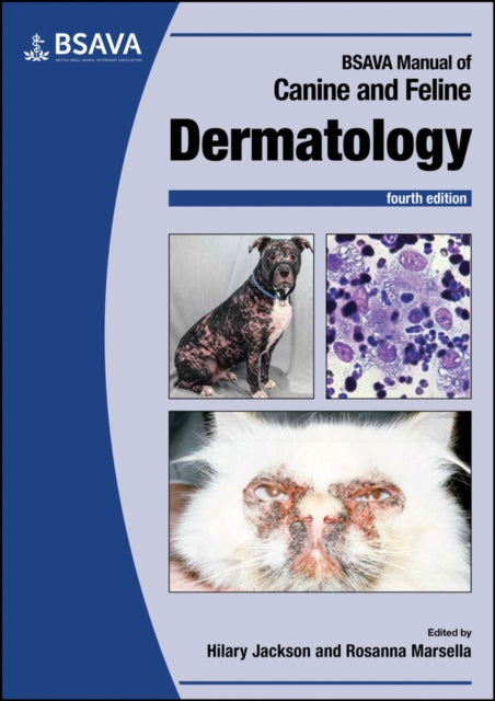 Book cover of: BSAVA Manual of Canine and Feline Dermatology. By: Hilary Jackson