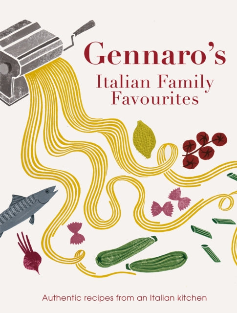 Book cover of: Gennaro's Italian Family Favourites. By: Gennaro Contaldo