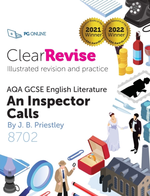 Book cover of: ClearRevise AQA GCSE English, Priestley, An Inspector Calls