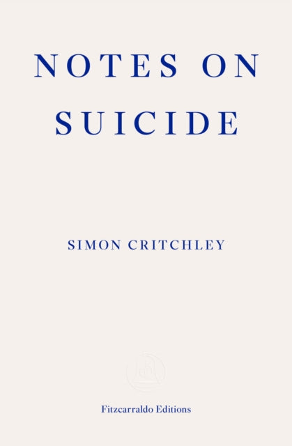 Book cover of: Notes on Suicide