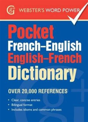 Pocket French-English English-French Dictionary, Over 20,000 References