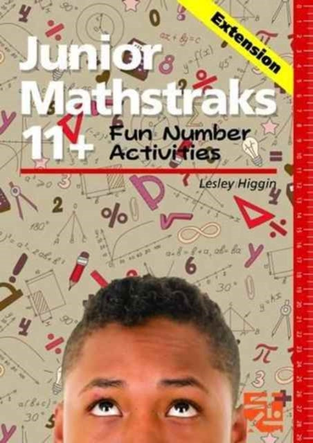 Book cover of: Junior Mathstraks 11+ - Extension. By: Lesley Higgin