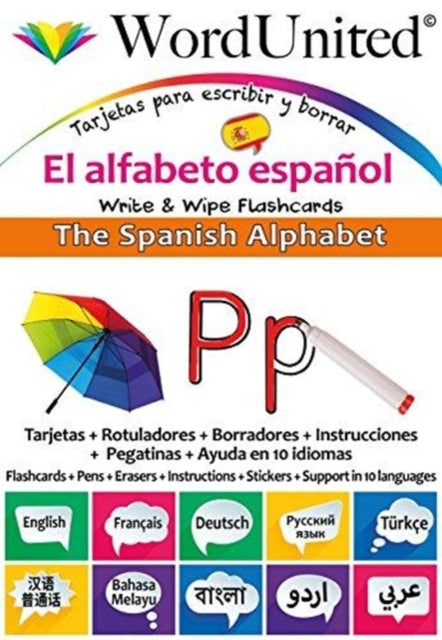 Book cover of: Spanish Alphabet. By: WordUnited