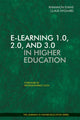 Book cover of: E-learning 1.0, 2.0, and 3.0 in Higher Education. By: Claus Nygaard