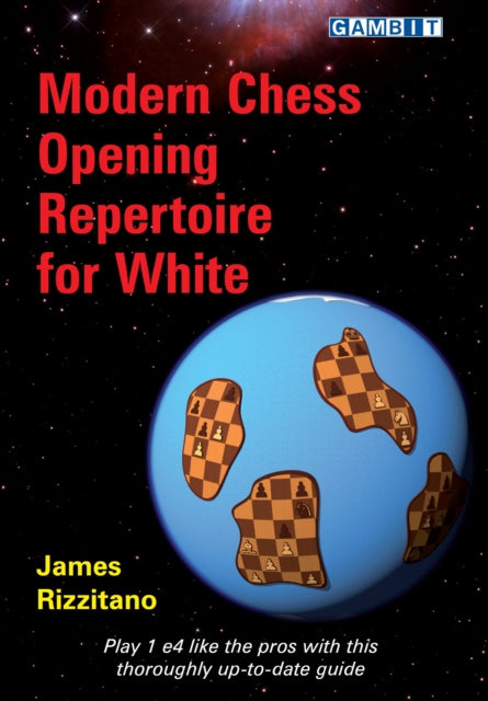 Book cover of: Modern Chess Opening Repertoire for White. By: James Rizzitano