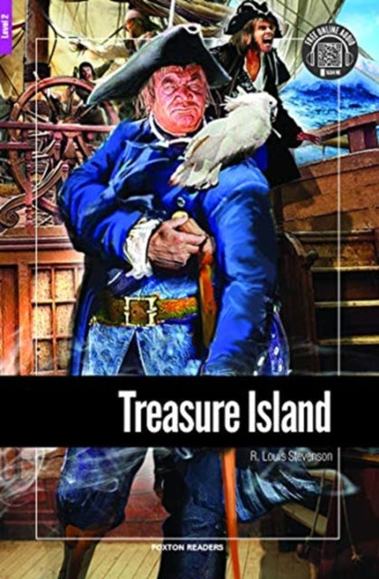 Book cover of: Treasure Island - Foxton Reader Level-2 (600 Headwords A2/B1) with free online AUDIO
