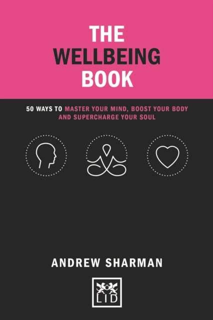 Book cover of: Wellbeing Book. By: Andrew Sharman