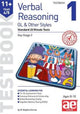 Book cover of: 11+ Verbal Reasoning Year 4/5 GL & Other Styles Testbook 1