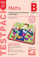 Book cover of: 11+ Maths Year 5-7 Testpack B Practice Papers 9-12