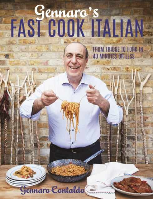 Book cover of: Gennaro's Fast Cook Italian. By: Gennaro Contaldo