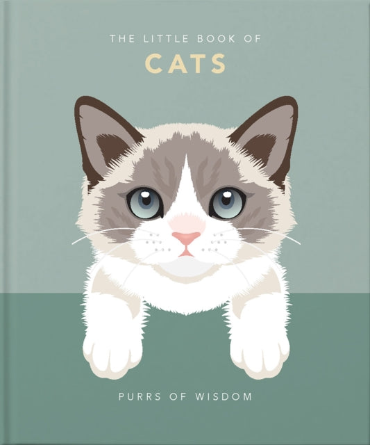 Little Book of Cats, Purrs of Wisdom 9781911610946 Orange Orange Hippo!